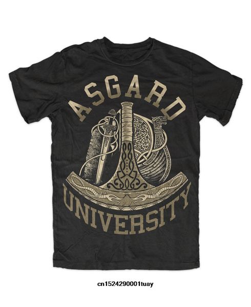 

fashion asgard t-shirt cool men's cotton tee black sport hooded sweatshirt hoodie