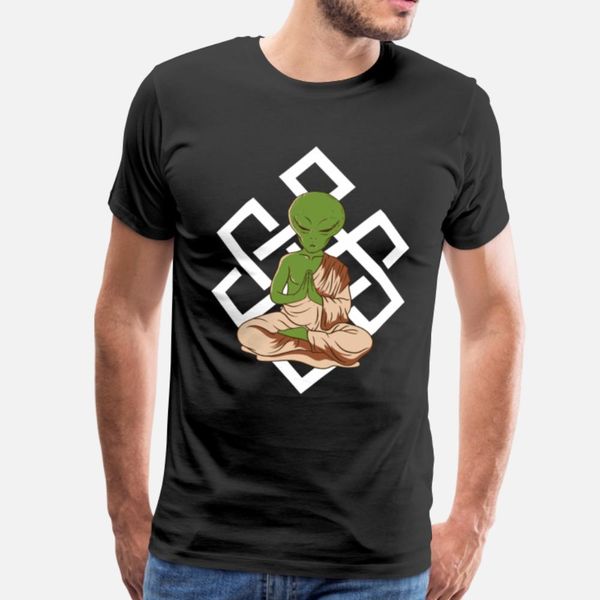

yoga shirt alien doing yoga tshirt design buddha designers graphic t shirt crewneck horror sports tracksuit hoodie sweatshirt