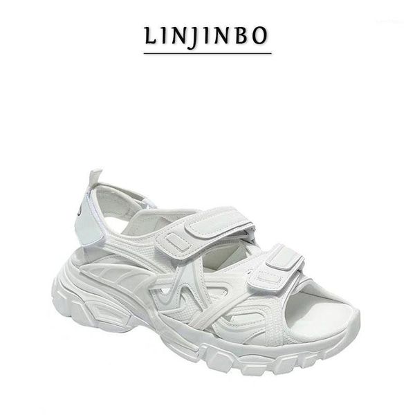 

sneakers women platform open toe sandals women 2020 summer casual shoes1, Black