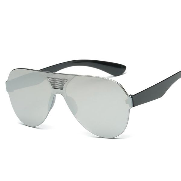 

sunglasses 2021 one-piece classic women/men candies color driving sun glasses brand designer retro, White;black