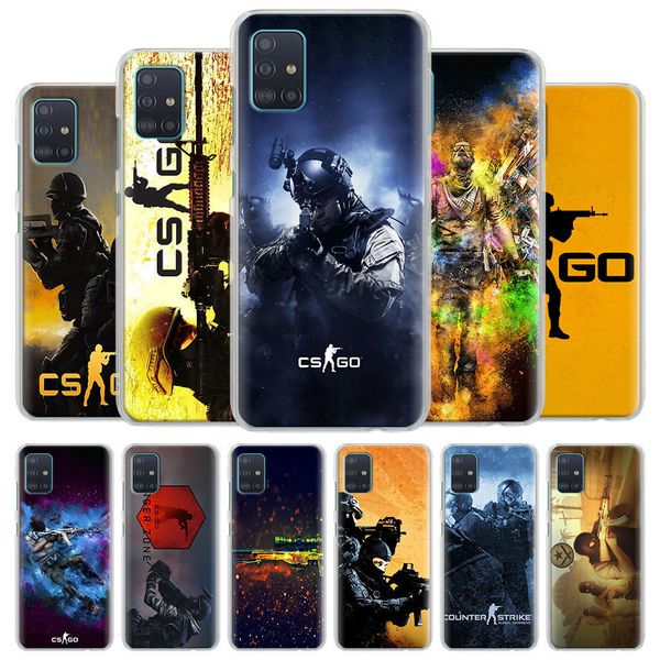 

чехол для телефона кок для samsung galaxy a51 a71 a10 a20 a10e a10s a30 a40 a50 a70 a91 s hard cover counter strike global csgo cs идет