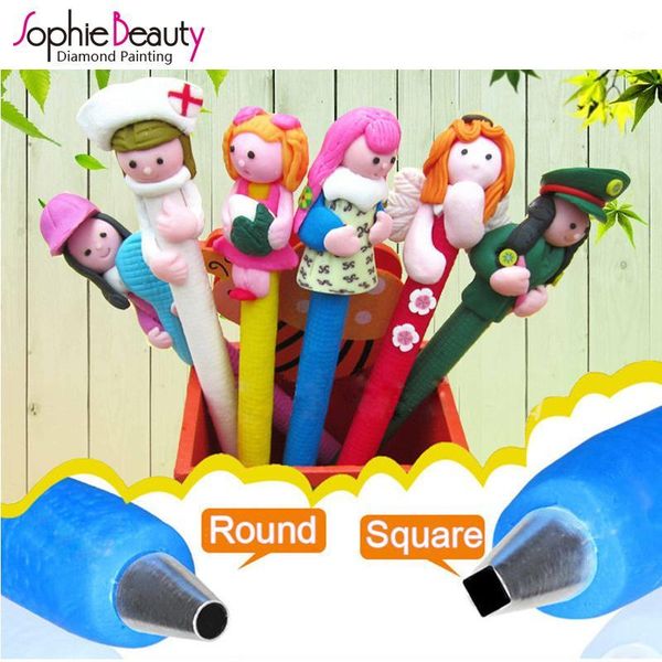 

embroidery diamond mosaic diy 5d diamond painting stitch pencil pen for square round embroidery rhinestone tools1, Black