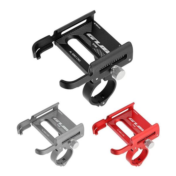 

gub p30bicycle aluminum alloy bike motorcycle handlebar mount holder adjustable phone clip multifunction