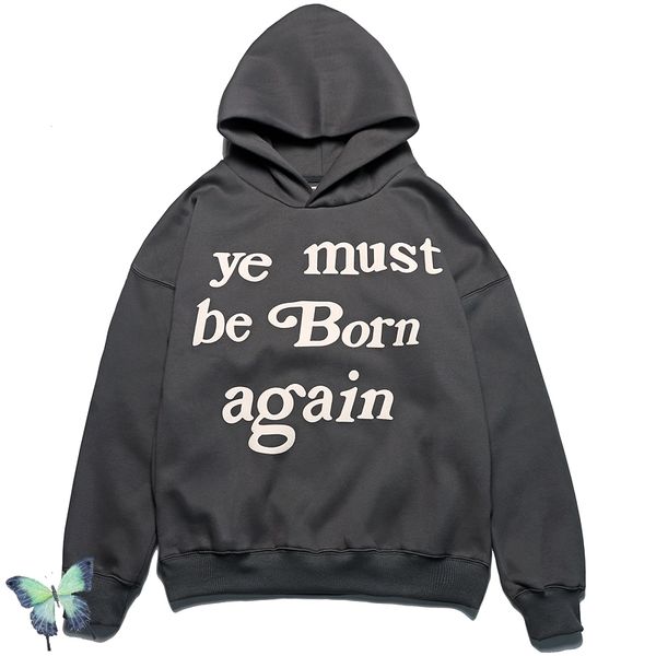 

2021 new kid see ghosts kanye west hoodie men women fashion sweatshirt streetwear hip hop cloting fast shipping 4bds, Black