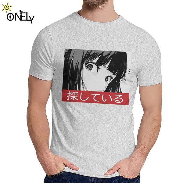 

streetwear stare sad japanese aesthetic homme tee shirt for awesome organic t shirt o-neck sport hooded sweatshirt hoodie