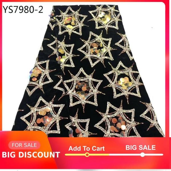 

big lace new arrival sequins embroidery star velvet shiny fabric use for big party, Pink;blue