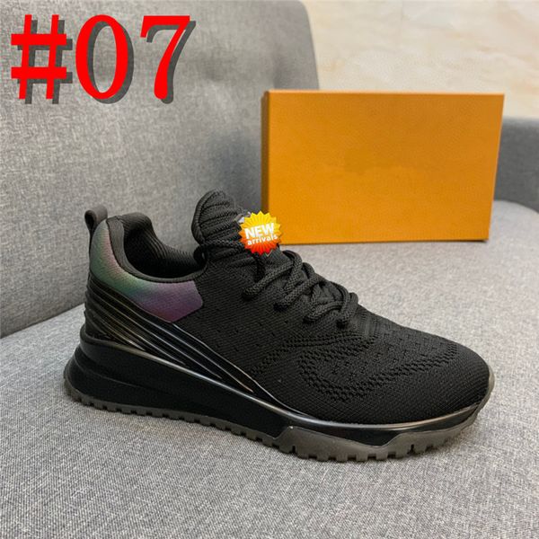 

fashion shoes for man breathable lace-up air mesh sneakers mens skates shoes luxurys zapatos hombre men's casual shoes, Black