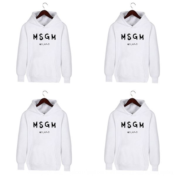 

msgm осенний пуловер pullovercoat pulloverand зимний мужской с капюшоном и с капюшоном пуловер пара мужской одежды с плюшевой пальто моды in, Black