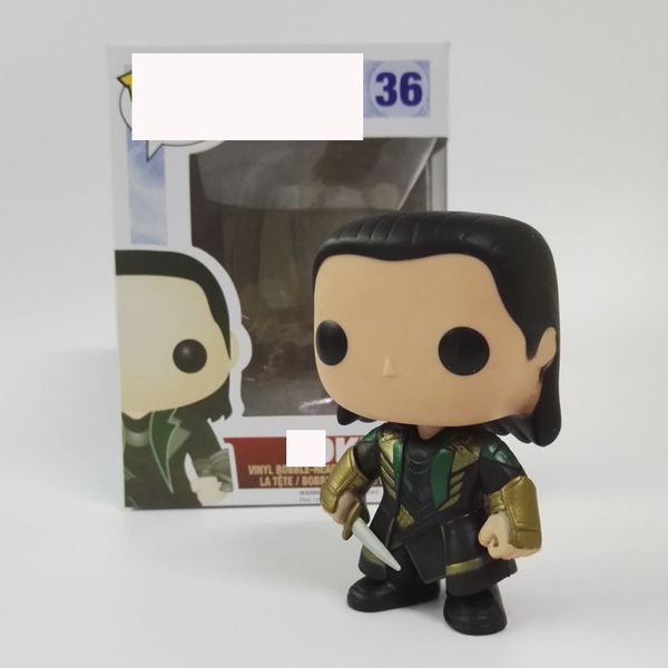 

peripheral animation funko pop rocky loki 36# thor 2 dark world character model hand-made wholesale