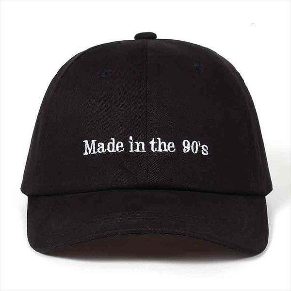 

brand made in the 90s snapback cotton baseball cap for men women hip hop dad hat bone garros, Blue;gray