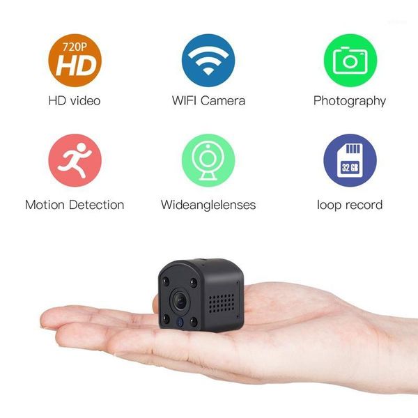

camcorders 720p hd mini wifi ip camera motion detection night vision audio video recorder cam for home office baby monitor1