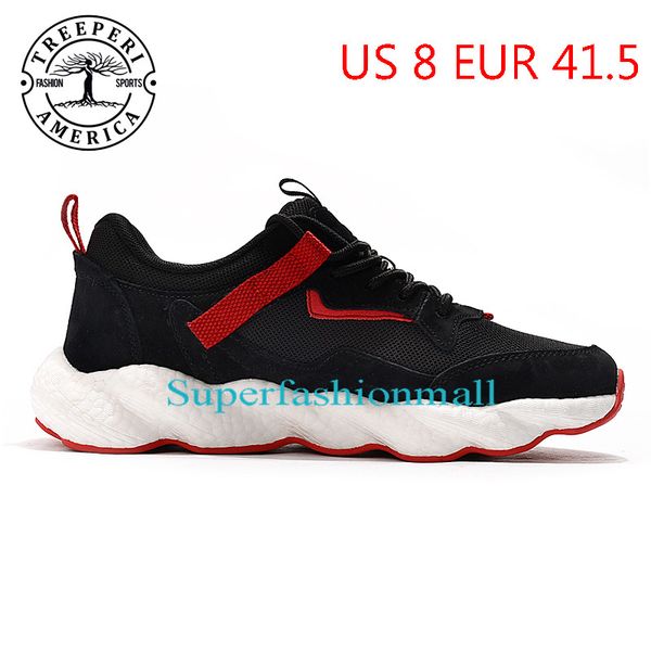 

2021 treeperi runner soft sole running shoes bred us 8 eur 41.5 for men trainers