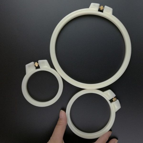 

1pc sewing hoop ring abs handy wooden cross embroidery sewing hoop ring 7cm 9cm 12cm 15cm, Black