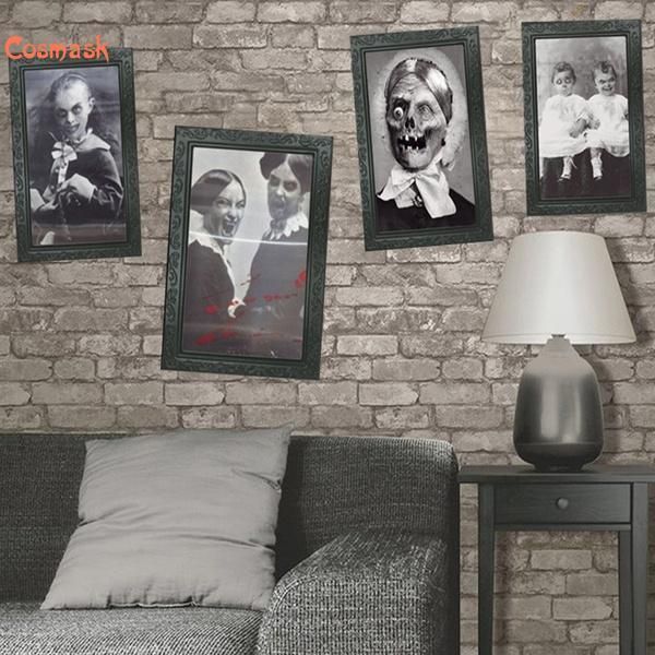 

halloween cosamask 3d decoration ghost ps frame spooky bachelorette party crafts delivers horror props