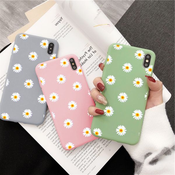

tpu love heart daisy flower дела для samsung galaxy a51 a71 a70 a50 a31 a30 a20 a10 a21s примечание 10 s20 s10 s9 ультра s8 plus обложка