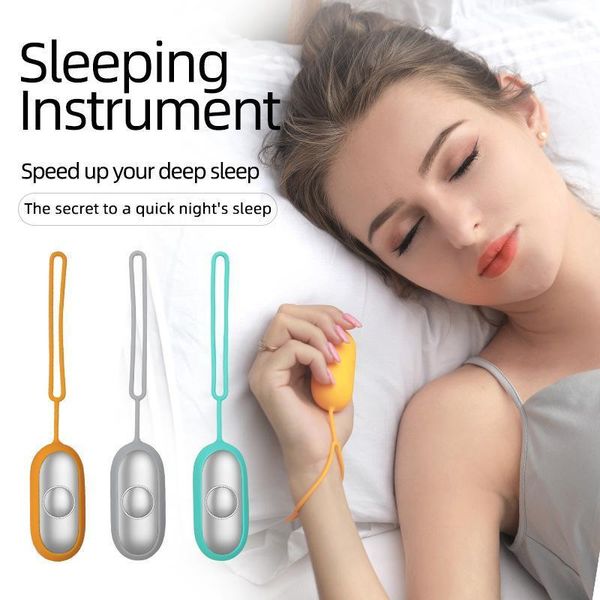 

electric portable mini microcurrent pulse massager to help sleep for relaxation anxiety depression and insomnia machine1