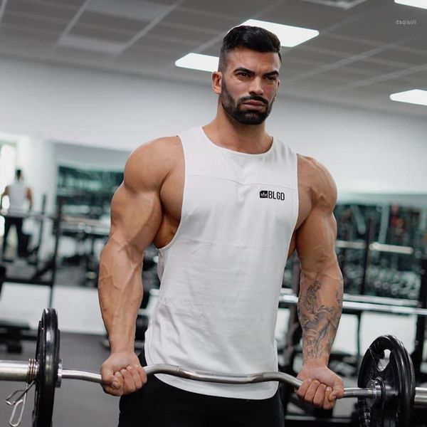 

running jerseys fashion men sports tank sleeveless runninig vest summer pullover round collar loose elastic casual basketball vest1, Black;blue