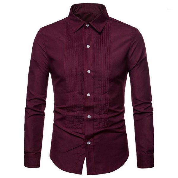 

men shirt autumn brand business men's slim fit dress shirt male long sleeves wedding solid color camisa masculina xxxl1, White;black