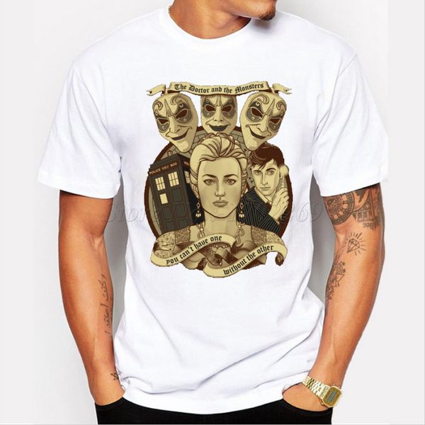 

arrivals doctor who cartoon charactor retro printed vintage dr who novelty short sleeve casual hipster tee sweatshirt hoodie t shirt