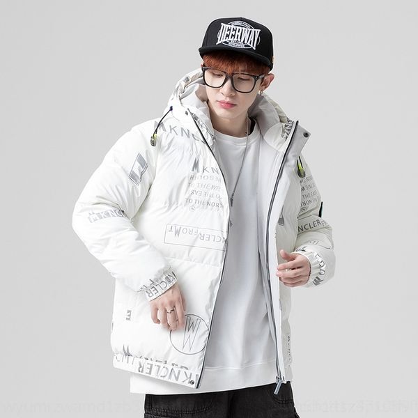 

oalx womens down ladies parkas fashion women winter jacket 90goose jacket coat doudoune femme white black hoodies outerwear with hood, Black;brown