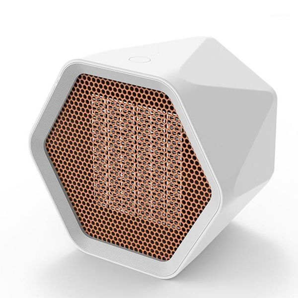 

600/1000w mini electric heater temperature control hexagonal deskheat warmer 517c1