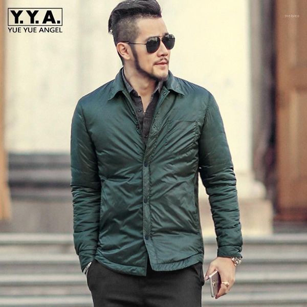 

autumn winter cotton shirt men street fashion lapel thick warm short coat 2020 new solid color single breasted shirt outerwear1, White;black