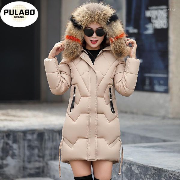 

winter coat women hooded warm jacket long cotton padded jacket female womens feminina abrigos mujer invierno 20201, Black