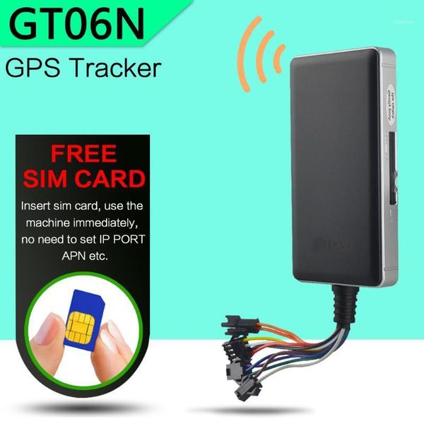 

5pcs factory price mini gps tracker for vehicle with android app tracking sos remote cut off oil energy gt06n1