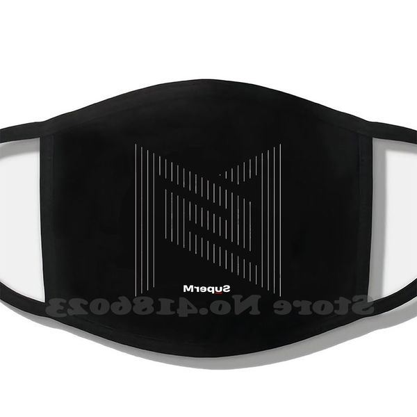 

breathable super reusable m design black mouth mask k pop korea korean sm capitol jopping own taeyong taemin jongin nct