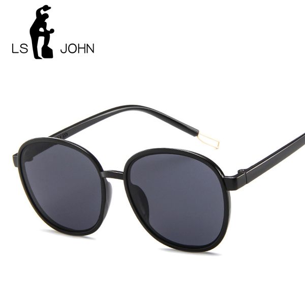 

sunglasses ls john retro round women brand designer vintage sun glasses coating gafas lunette de soleil, White;black