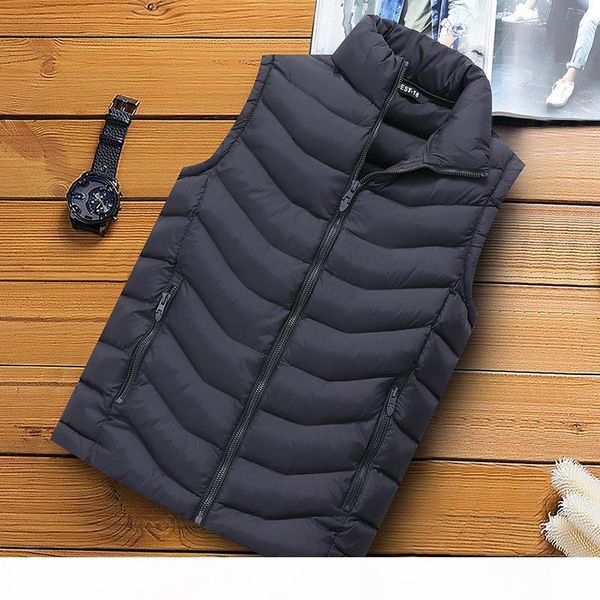

mens vest jacket men casual sleeveless streetwear warm vest man winter fashion body warmer coat men's gilet homme chaleco hombre, Black;white