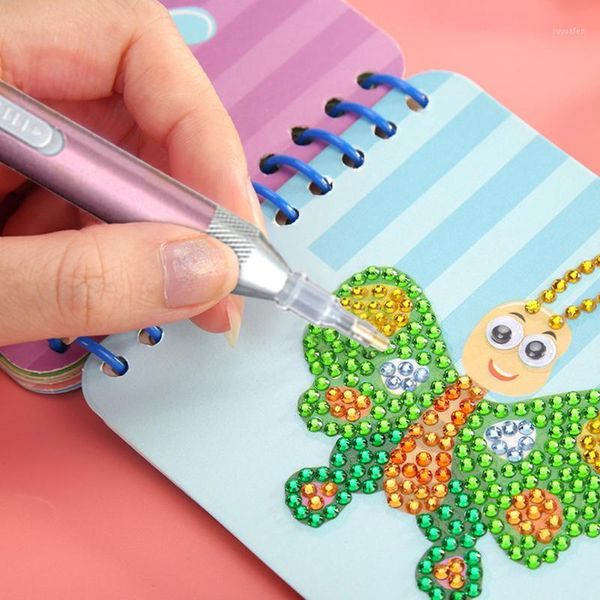 

point drill pen with 5 heads usb rechargeable diy mosaic crafts home diamond painting rhinestone picture sewing accessory1, Black