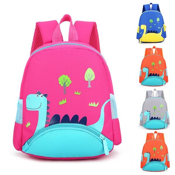 

children bag cute cartoon dinosaur kids bags kindergarten preschool backpack for boys girls baby school bags 3-6 years old y200706