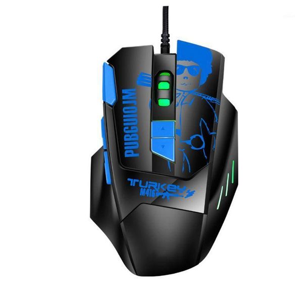 

mice wired programmable gaming mouse rgb led 6 gear dpi adjustable optical mouse1