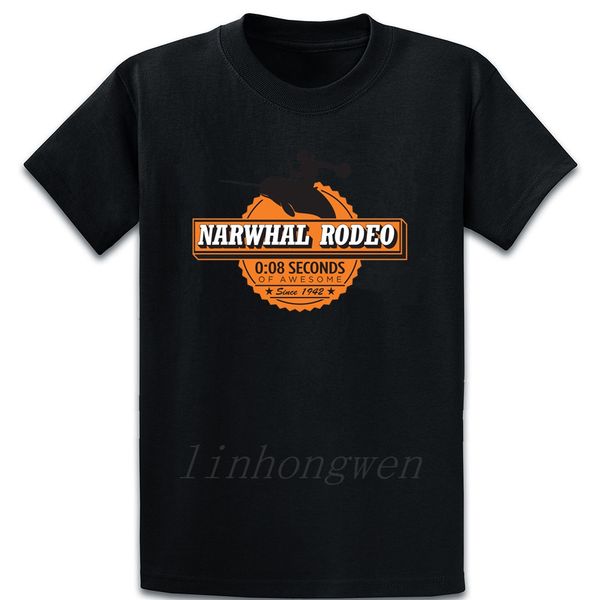 

narwhal rodeo awesome orange t shirt comical spring gift cotton homme size s-5xl designs natural shirt sport hooded sweatshirt hoodie