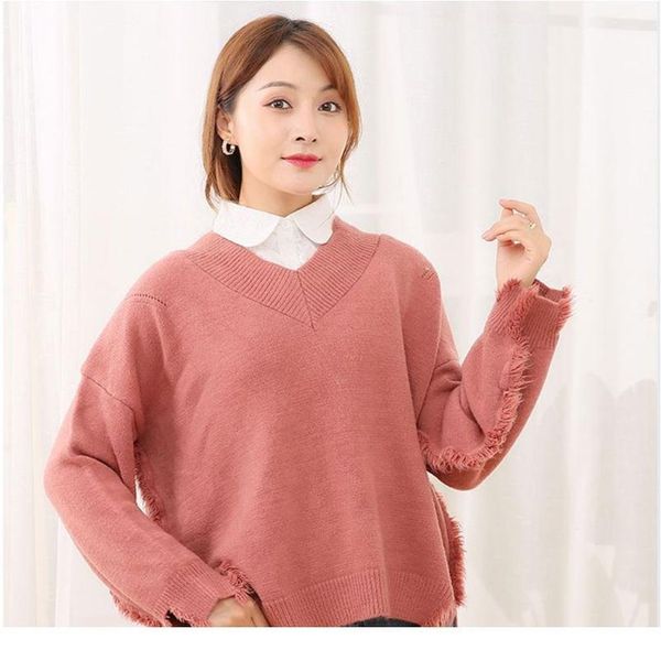 

women white detachable false fake collar jacquard leaves circle winter sweater decorative ruffles lapel ha qylowm