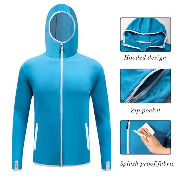 

ice silk man women fishing clothing coat waterproof anti-fouling quick-drying outdoor camping hiking hooded jackets1, Tan;black