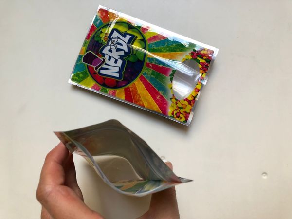 

nerdz конфета сумка радуги печенье california sf восьмой 3.5g майларовых сумки защита от детей касания кожи runtz пакет упаковки sqclhf home