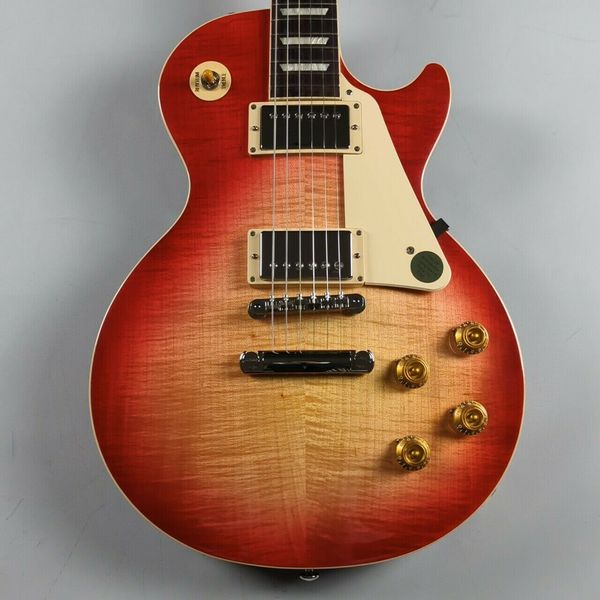 

les p standard 1950s heritage cherry sunburst guitar