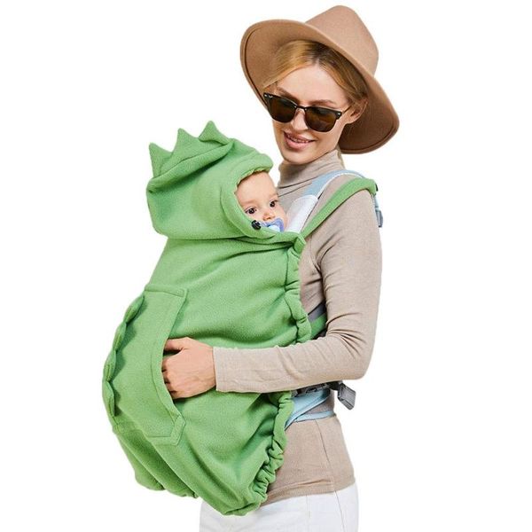 

carriers, slings & backpacks baby carrier cover hooded stretchy cloak multifunctional cartoon windproof born thicken warm stroller