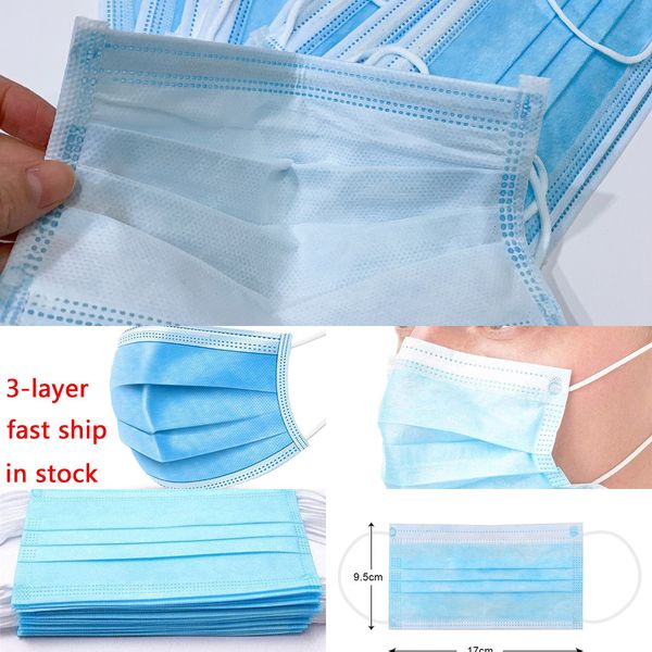 

protection dhl non-woven 3ply shipping disposable masks and personal health mask with earloop mouth face outletiz93