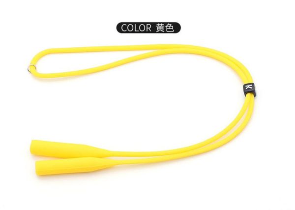 

2020 new women elastic candy color sport sile glasse spectacle cord string non slip ear hook holder sunglasses strap h jllbwv