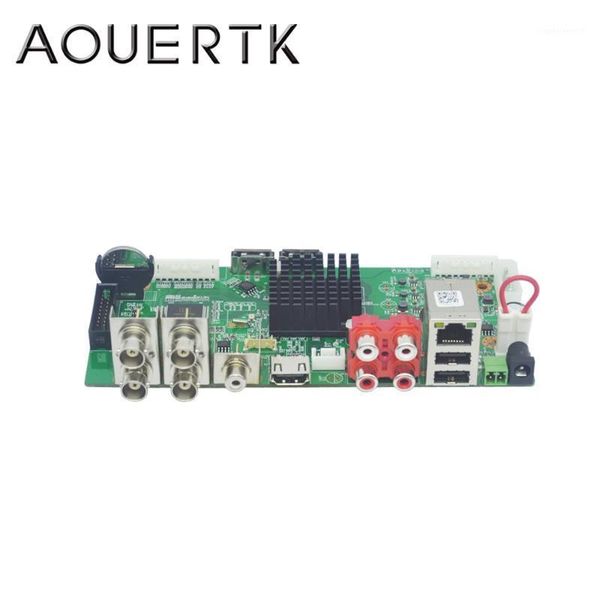 

kits aouertk 5in1 ahd cvi tvi cvbs 4ch cctv dvr board support 960p/1080p/3m/4k/5m camera motion detection and 5 record mode1, Black;white