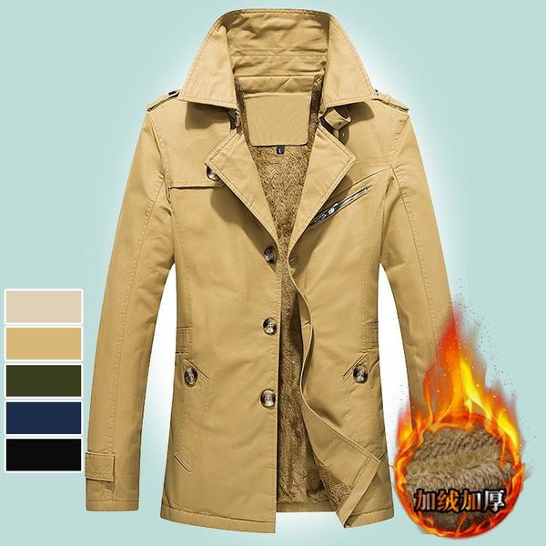 

men's down & parkas 2021 luxury designer padded jacket autumn and winter clothing pure cotton coat, Black