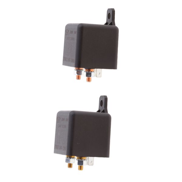 

2 pieces 120a 200a 4 terminals split charge on/off relay for car truck boat