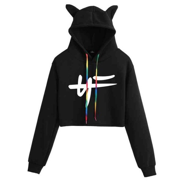 

2019 selling american rapper nf boys trend cat ear sweater, Blue;black