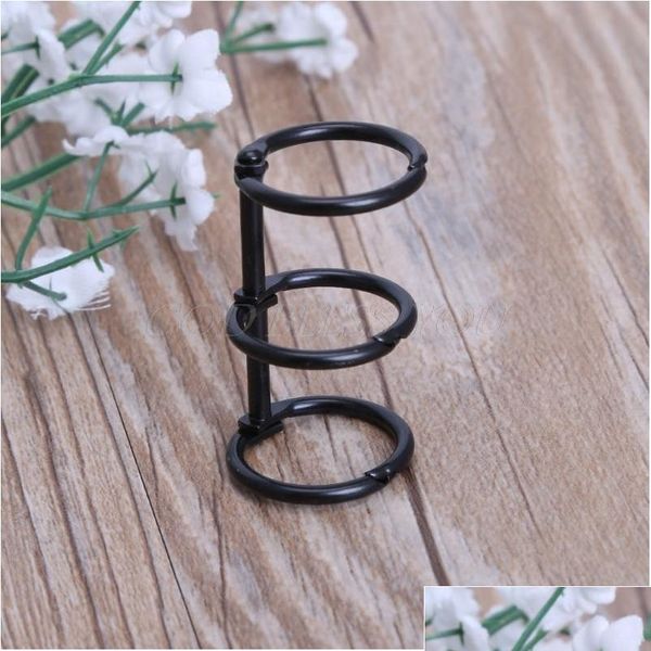 

diy metal clip 3 holes ring for notebook loose leaf di jllepj xmh_home