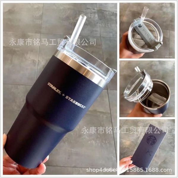 

2020tik tok starbucks same style diamond gradient stainless steel straw cup mug in many colors