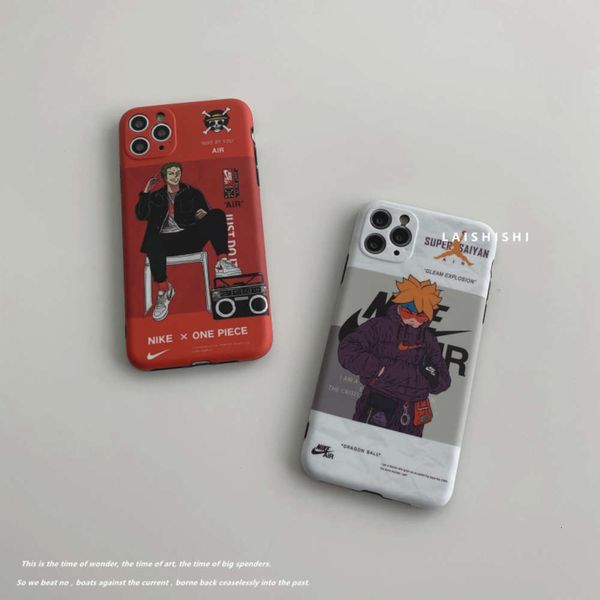 

11 12pro max mini x xs xr / se mobile phone vip 7p female 8plus fire shadow silicone fall protection case malevfe1