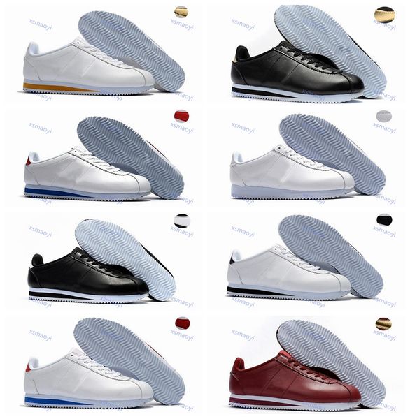

new 2021 cortez shoes mens womens shoes sneakers athletic leather original cortez ultra moire walking casual shoes sale 36-45, Black